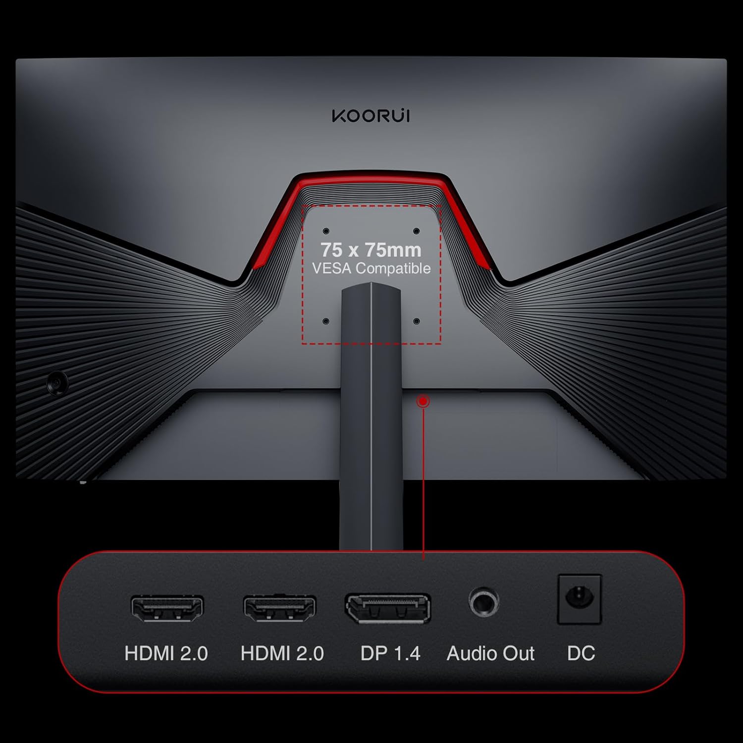 KOORUI GN07 27-inch IPS QHD 170Hz Gaming Monitor