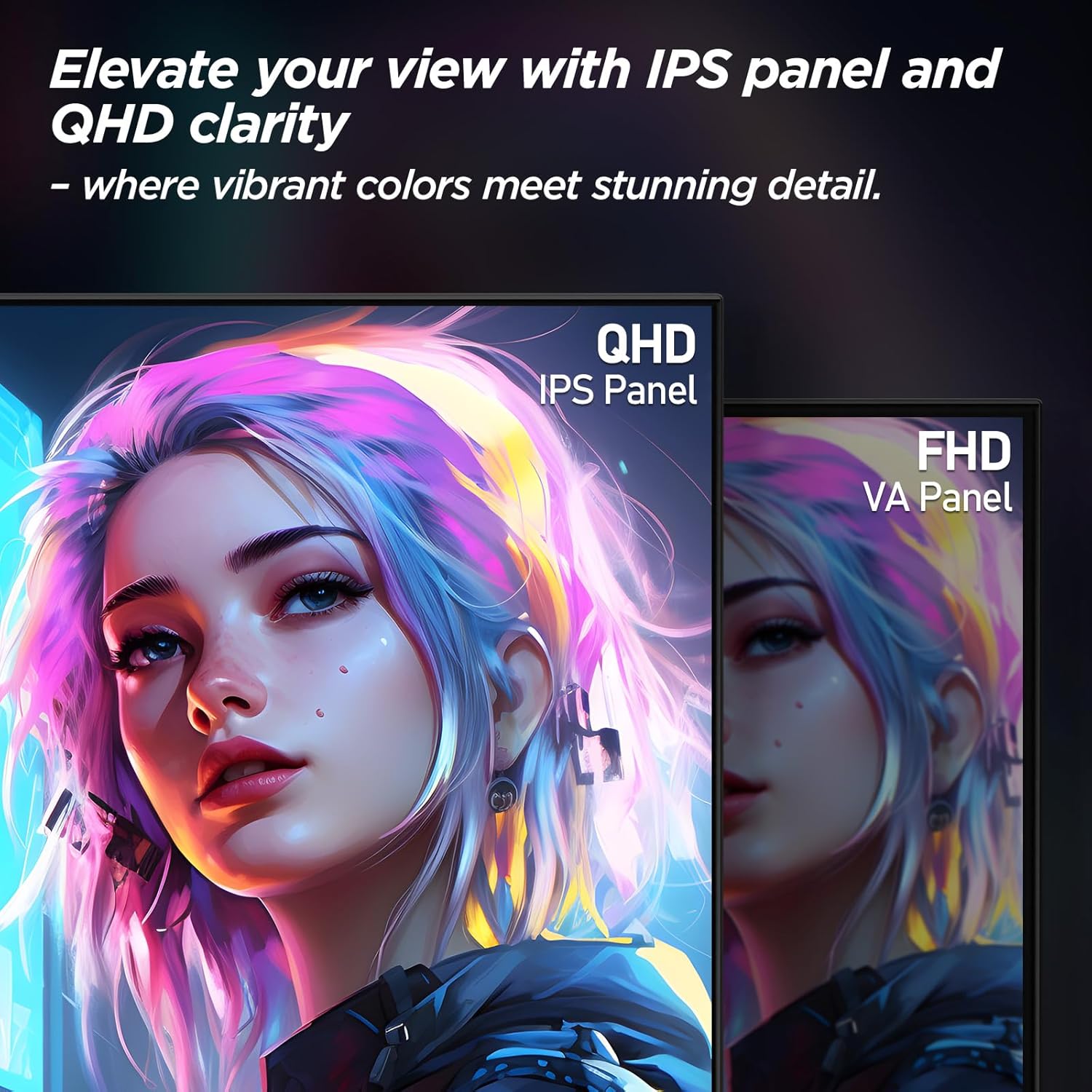 KOORUI 27E3Q 27-inch IPS QHD 170Hz Gaming Monitor