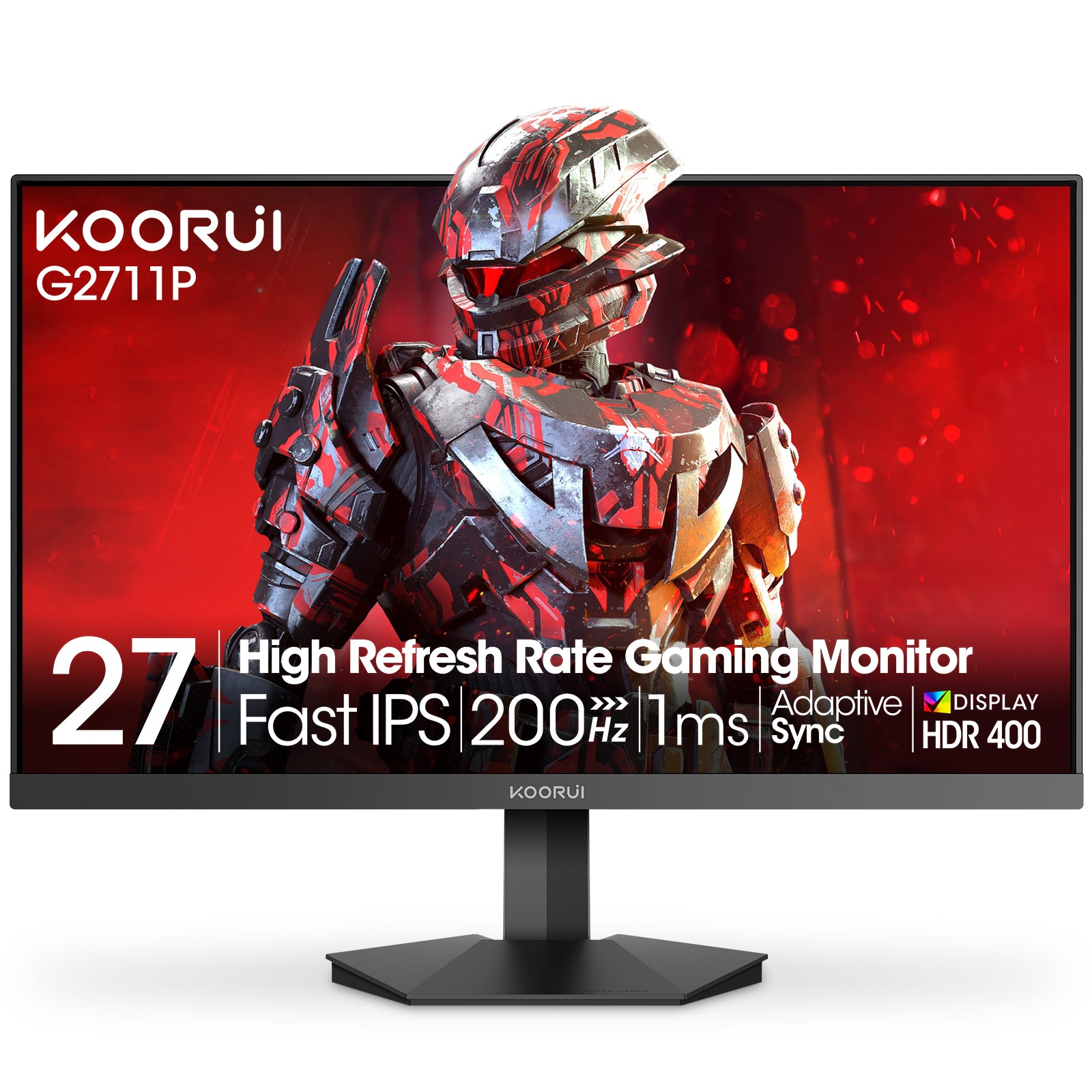 Koorui 27 Inch FHD 200Hz IPS Gaming Monitor with 99% sRGB – KOORUI UK