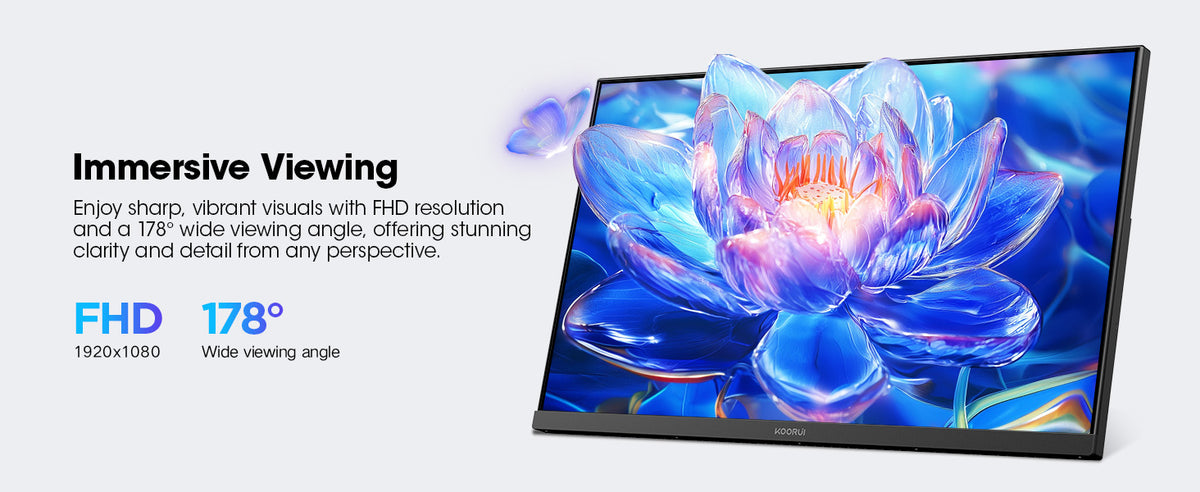 KOORUI E2212H — Full HD clarity