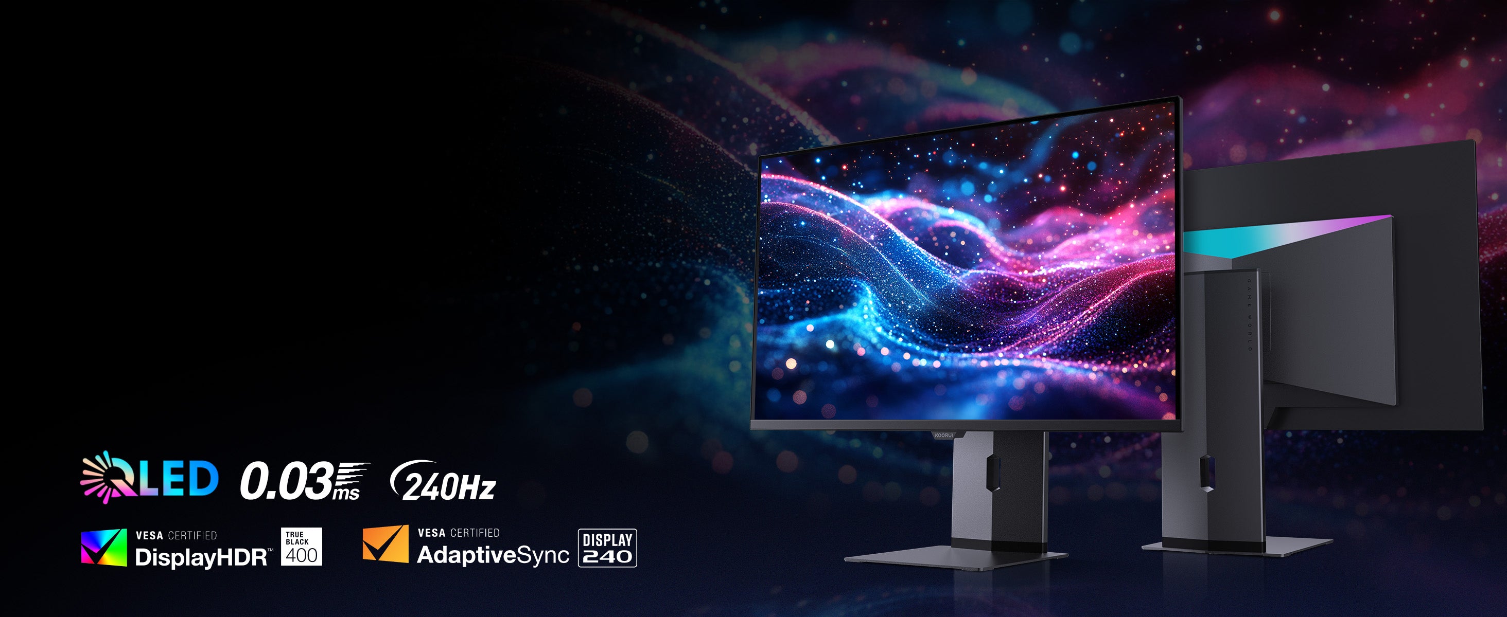 KOORUI S3241XO 31.5-inch OLED UHD 240Hz Gaming Monitor – KOORUI UK