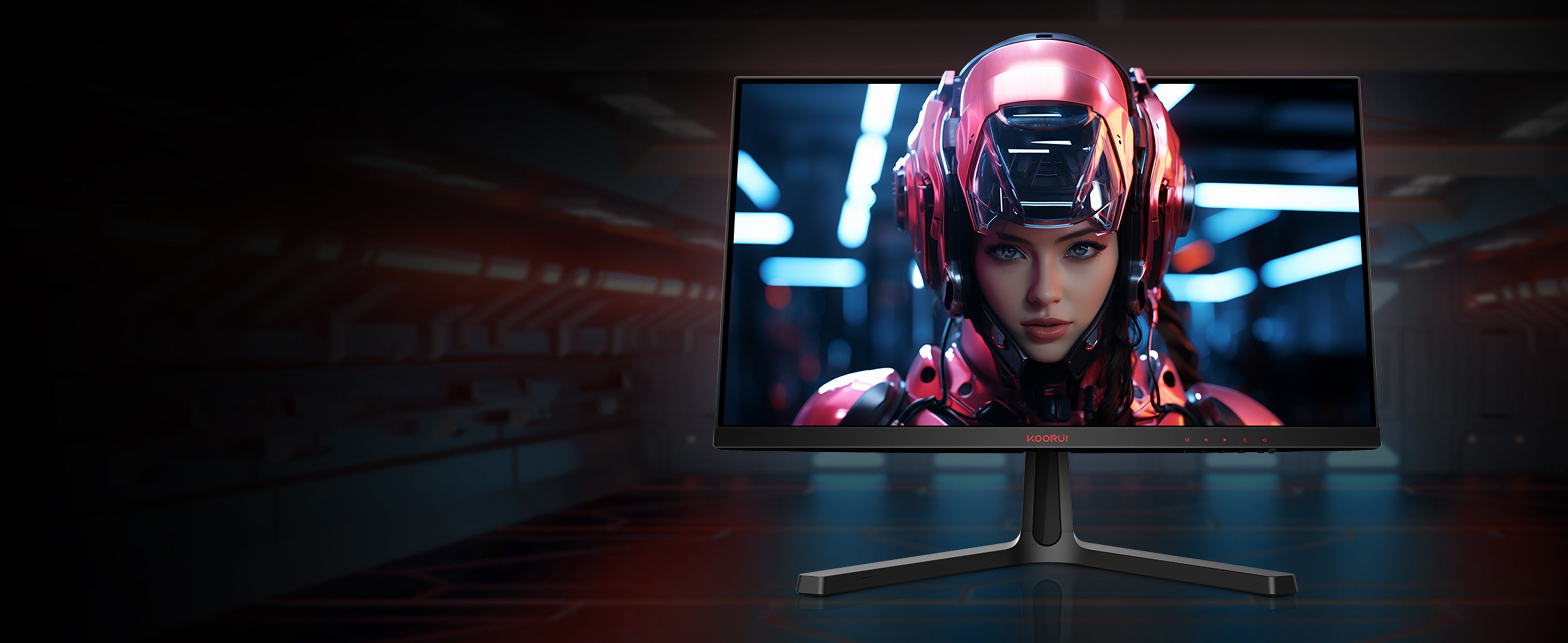 Koorui 24 Inch FHD 165Hz 1ms VA Gaming Monitor with AdaptiveSync