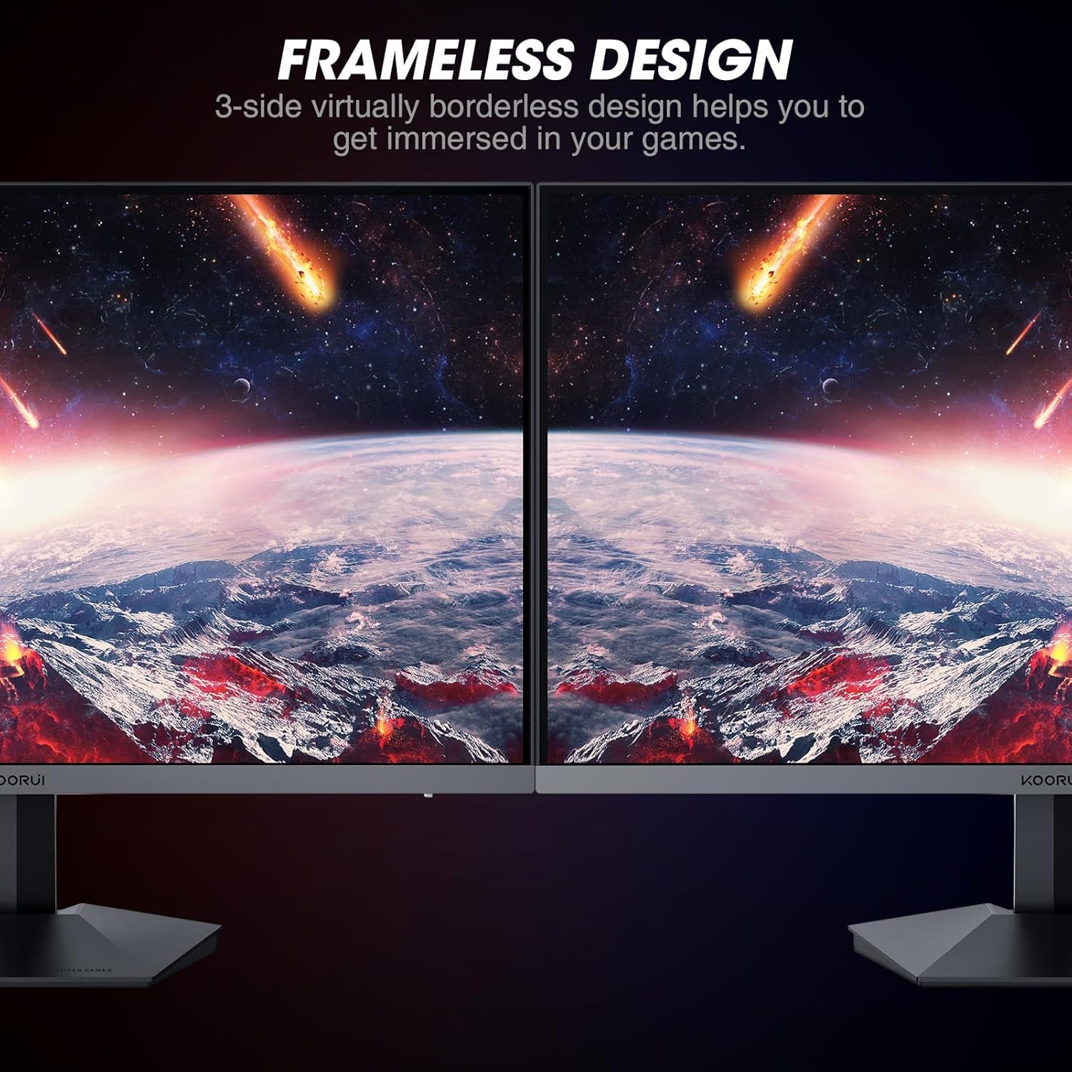 KOORUI GN06 27-inch IPS FHD 165Hz Gaming Monitor