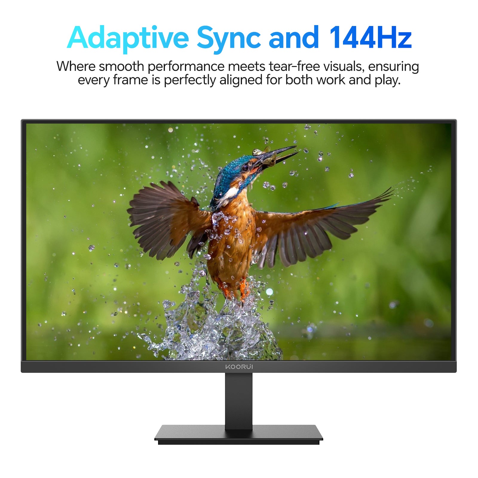 KOORUI E2411K 24-inch IPS FHD 144Hz Business Monitor