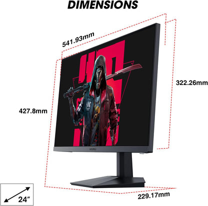 KOORUI 24E3 24" FHD 165Hz IPS Gaming Monitor, Adaptive Sync