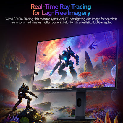 KOORUI S2741LM 27" Dual-Mode IPS/MINI LED Gaming Monitor, HDR 1400