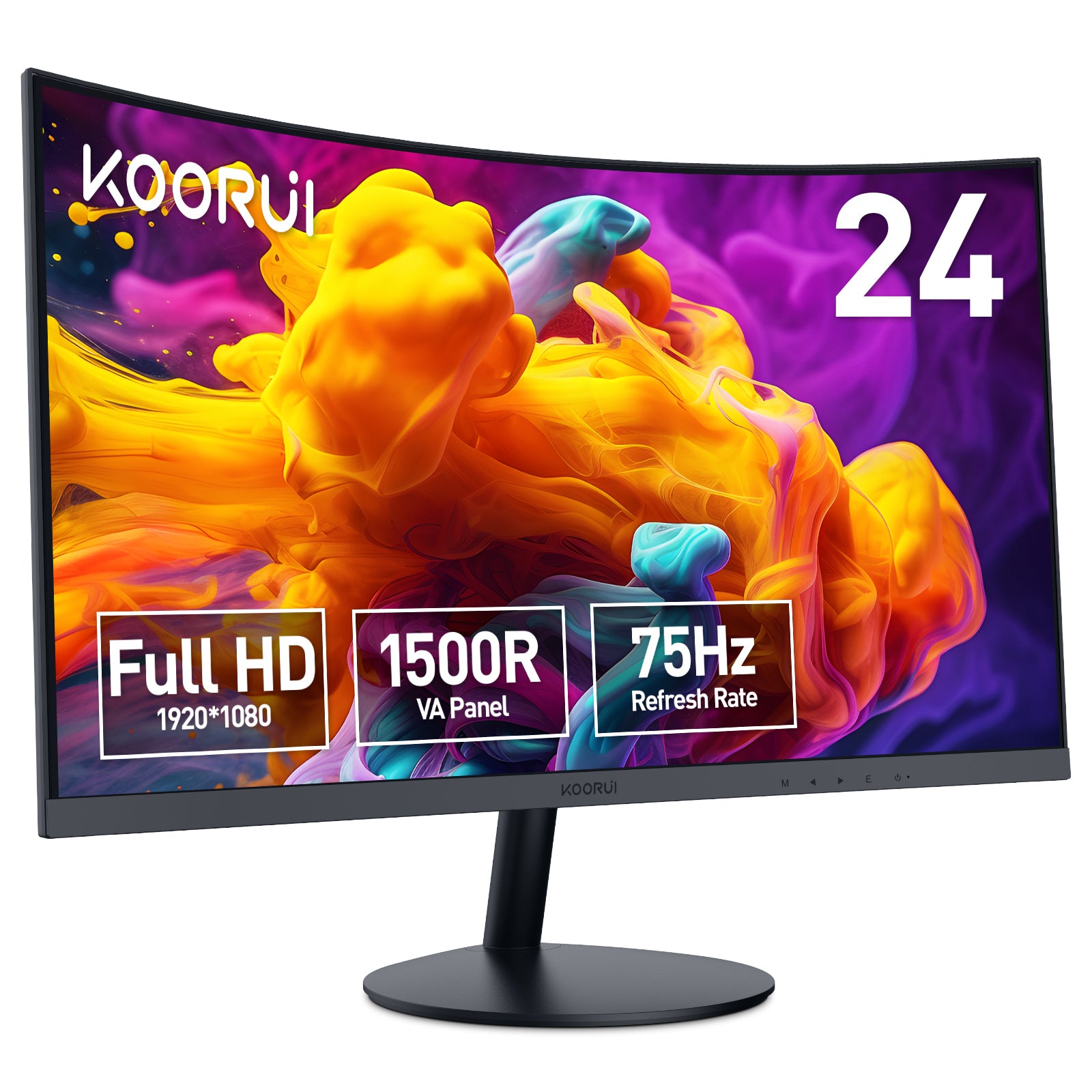 KOORUI 27N5CA 27-inch VA FHD 75Hz Curved Gaming Monitor – KOORUI UK