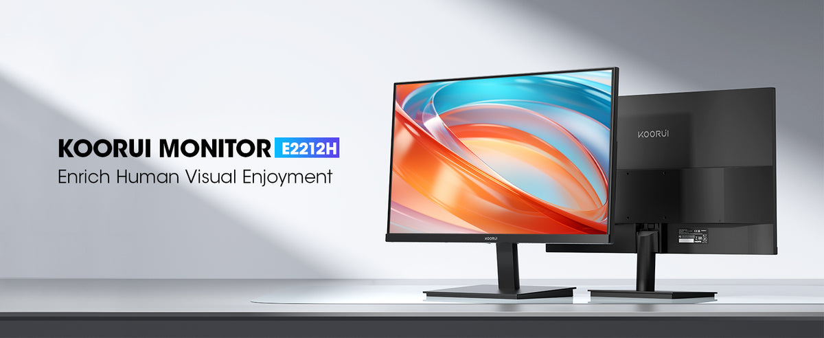KOORUI E2212H — A compact everyday display